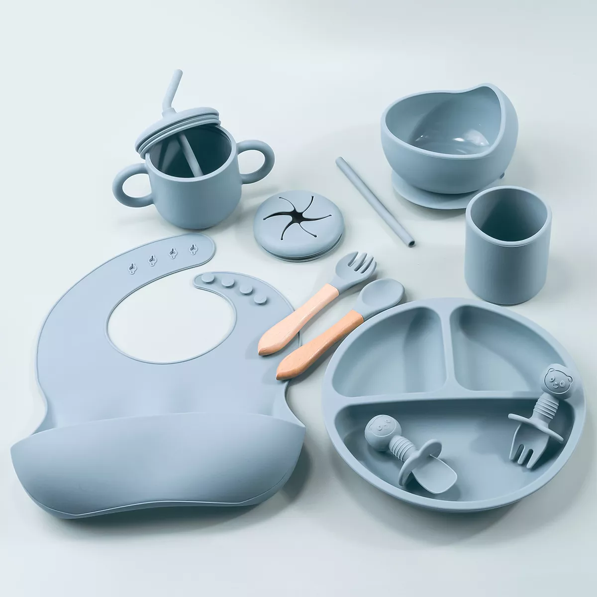 Silicone Feeding Set