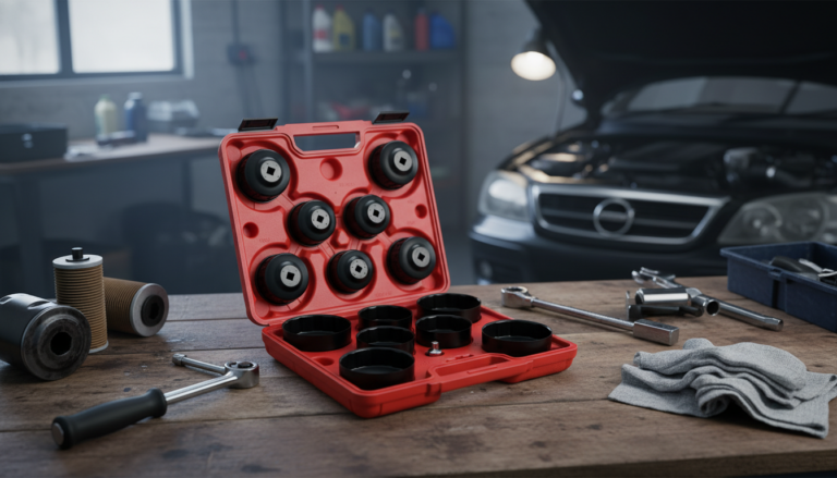 Low-Profile 14-Piece Oil Filter Cap Socket Set Guide