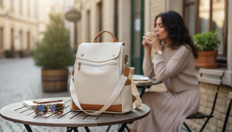 Women’s PU Leather Fashion Backpack for Daily Chic